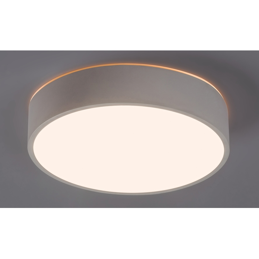 Rabalux - Iluminação de teto LED com sensor LED/19W/230V IP44 4000K diâmetro 28,5 cm branco