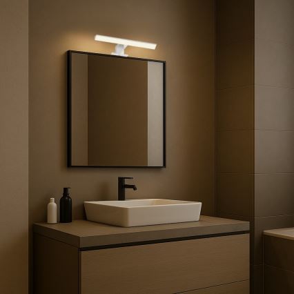 Rabalux - Iluminação LED para espelho de casa de banho LED/6W/230V IP44 30 cm cromado brilhante