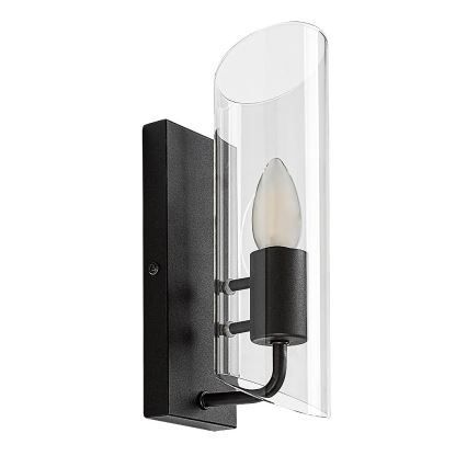 Rabalux - Iluminação de parede de casa de banho 1xE14/12W/230V IP44 preto