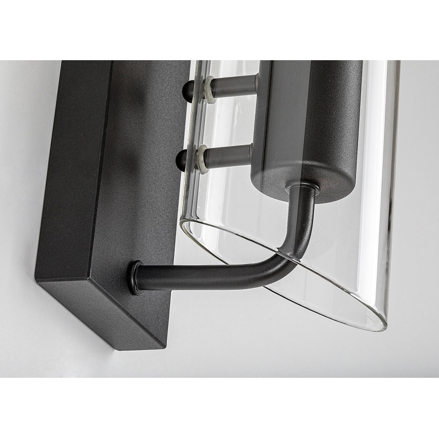 Rabalux - Iluminação de parede de casa de banho 1xE14/12W/230V IP44 preto