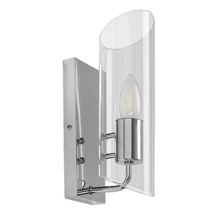 Rabalux - Iluminação de parede de casa de banho 1xE14/12W/230V IP44 cromado brilhante