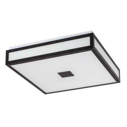 Rabalux - Iluminação de teto para casa de banho LED LED/24W/230V IP44 4000K 40x40 cm preto