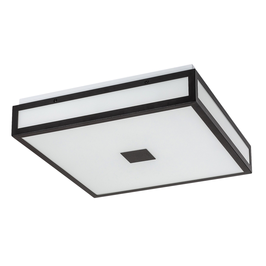 Rabalux - Iluminação de teto para casa de banho LED LED/24W/230V IP44 4000K 40x40 cm preto