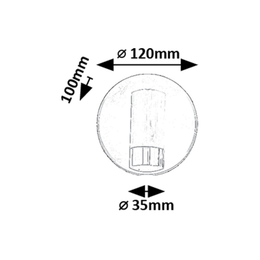 Rabalux - Foco de parede LED LED/3W/230V 4000K