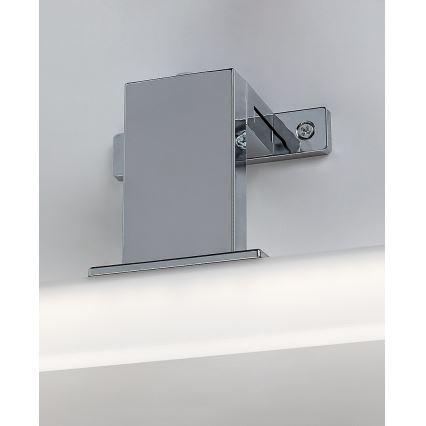 Rabalux - Aplique LED para espelho de casa de banho, 4W, 230V, IP44, 20 cm, cromado brilhante