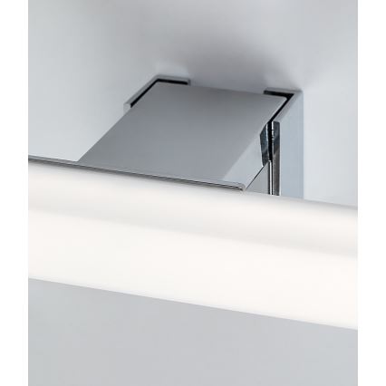 Rabalux - Aplique LED para espelho de casa de banho, 4W, 230V, IP44, 20 cm, cromado brilhante