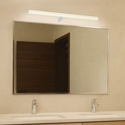 Rabalux - Iluminação para espelho LED/9W/230V IP44 60 cm cromo brilhante