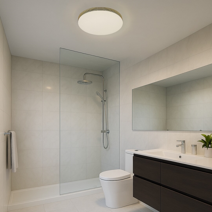 Rabalux - Candeeiro de tecto LED para casa de banho LED/18W/230V IP44 Ø 34 cm