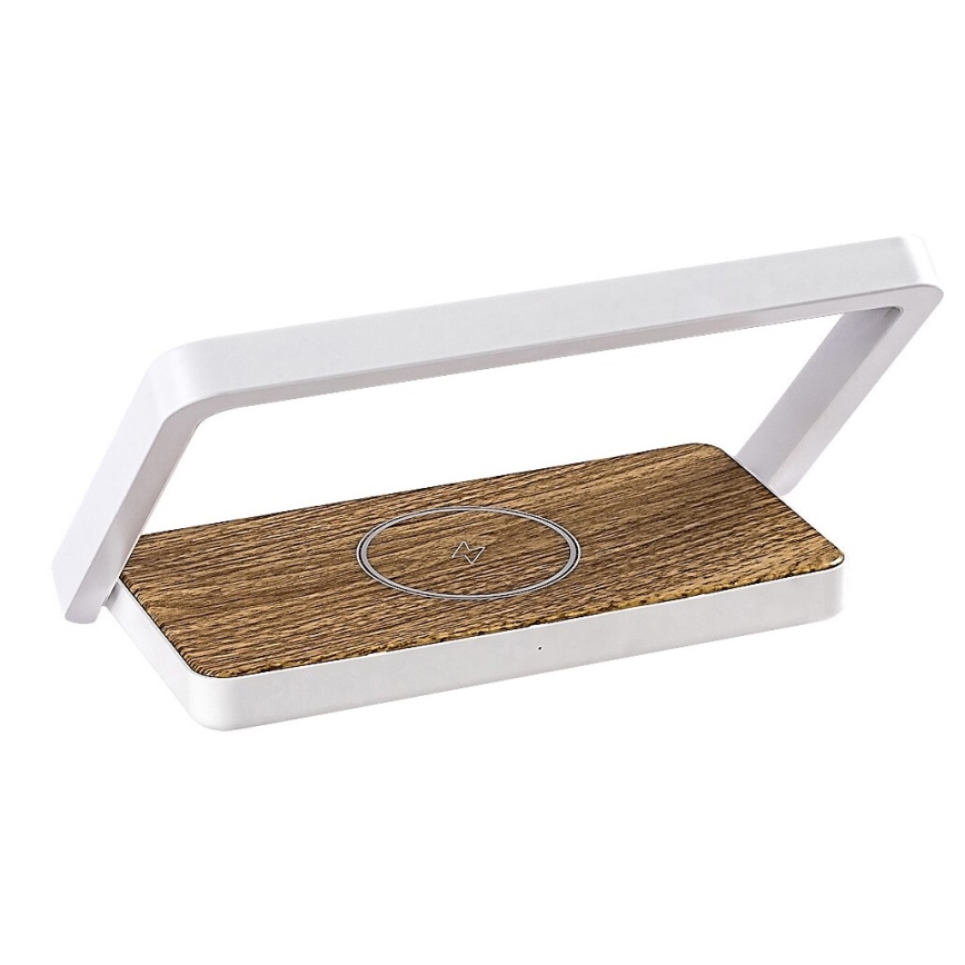 Rabalux - Candeeiro de mesa LED com regulação com um carregador sem fios LED/4W/5V 3000K