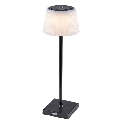 Rabalux - LED Candeeiro de mesa recarregável com regulação LED/4W/3,7V 1800 mAh 3000-5000K IP44 preto