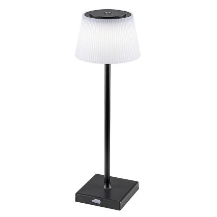 Rabalux - LED Candeeiro de mesa recarregável com regulação LED/4W/3,7V 1800 mAh 3000-5000K IP44 preto