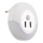 Rabalux 76012 - Iluminação noturna de tomada LED com um sensor DEMBO LED/13,9W/230V