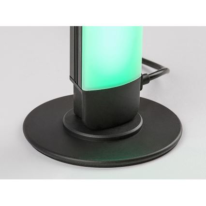 Rabalux - CONJUNTO 2x LED RGB Candeeiro de mesa com regulação PACO LED/5W/5V + controlo remoto