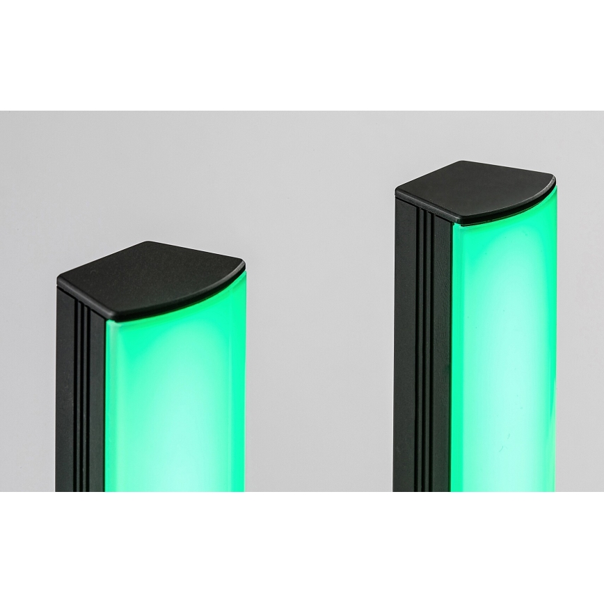 Rabalux - CONJUNTO 2x LED RGB Candeeiro de mesa com regulação PACO LED/5W/5V + controlo remoto