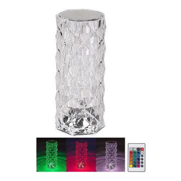 Rabalux 76015 - LED RGB Regulação mesa rechargeable candeeiro SIGGY LED/1,5W/3,7V 800 mAh