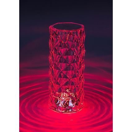 Rabalux 76015 - LED RGB Regulação mesa rechargeable candeeiro SIGGY LED/1,5W/3,7V 800 mAh