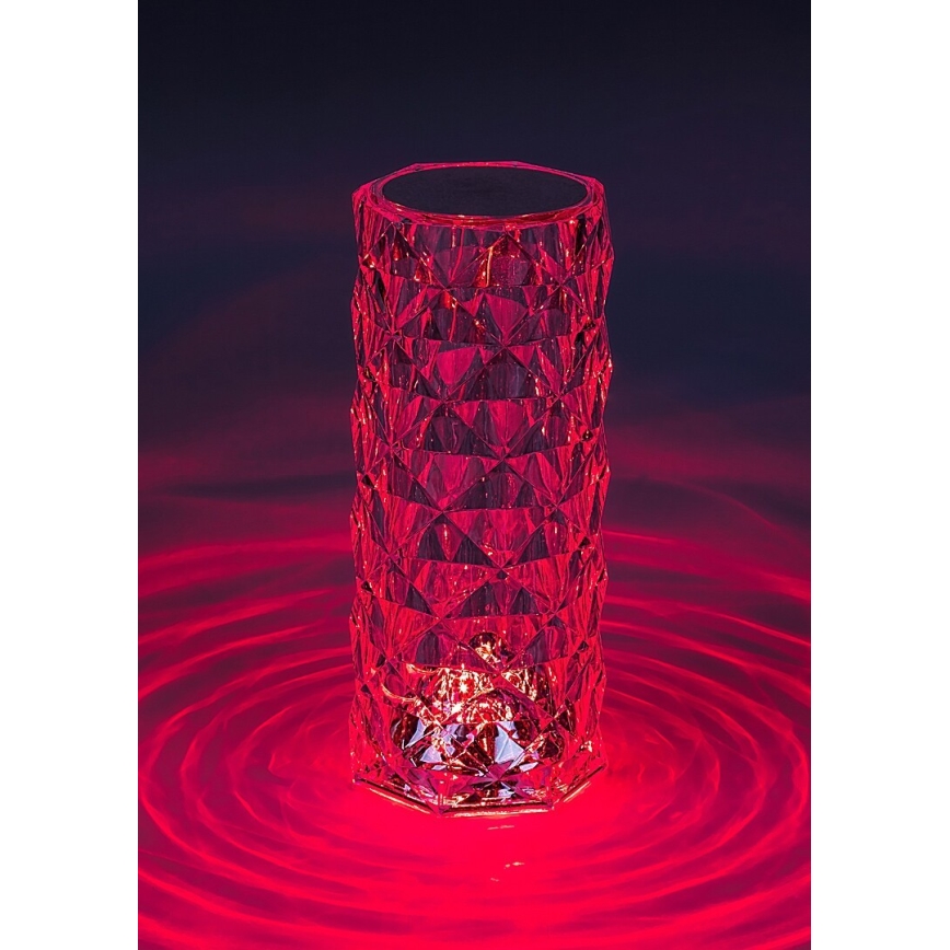 Rabalux 76015 - LED RGB Regulação mesa rechargeable candeeiro SIGGY LED/1,5W/3,7V 800 mAh