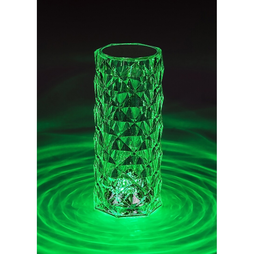 Rabalux 76015 - LED RGB Regulação mesa rechargeable candeeiro SIGGY LED/1,5W/3,7V 800 mAh