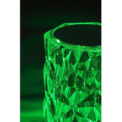 Rabalux 76015 - LED RGB Regulação mesa rechargeable candeeiro SIGGY LED/1,5W/3,7V 800 mAh