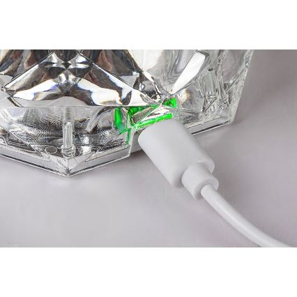 Rabalux 76015 - LED RGB Regulação mesa rechargeable candeeiro SIGGY LED/1,5W/3,7V 800 mAh