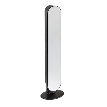 Rabalux - LED RGB Candeeiro de mesa recarregável com regulação LED/3W/5V preto + controlo remoto