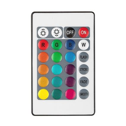 Rabalux - LED RGB Candeeiro de mesa recarregável com regulação LED/3W/5V preto + controlo remoto