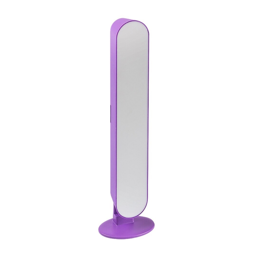 Rabalux - LED RGB Candeeiro de mesa com regulação LED/3W/5V roxo + controlo remoto