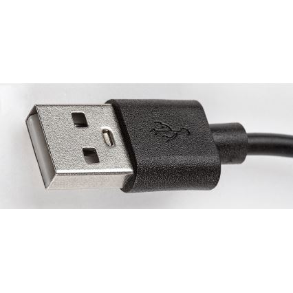 Rabalux - LED RGB Candeeiro de mesa com regulação LED/3W/5V roxo + controlo remoto