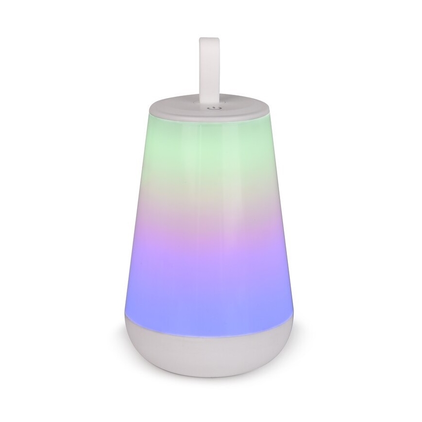 Rabalux - LED RGB Candeeiro de mesa recarregável com regulação LED/2W/5V 3000K 1800 mAh
