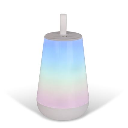 Rabalux - LED RGB Candeeiro de mesa recarregável com regulação LED/2W/5V 3000K 1800 mAh