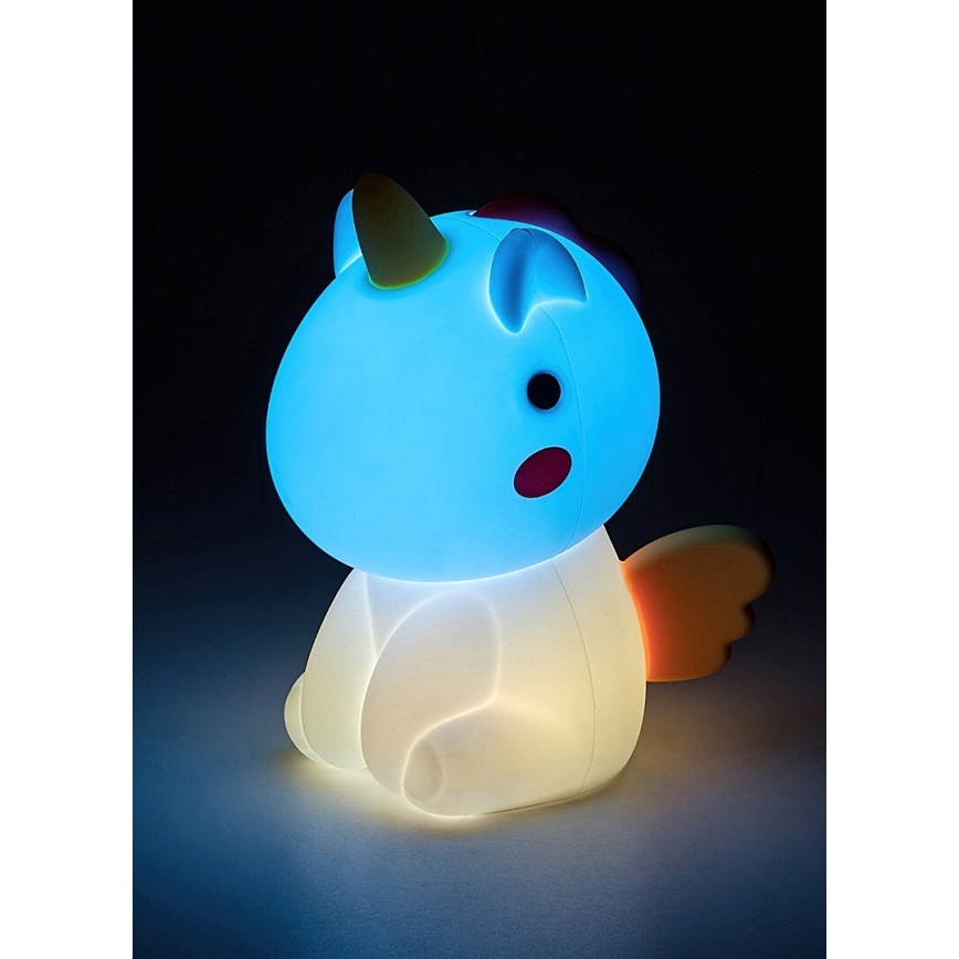 Rabalux 76020 - Candeeiro infantil LED RGB regulável UNICOO LED/0,45W/5V