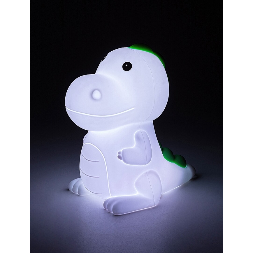 Rabalux 76021 - Candeeiro infantil LED RGB regulável DINOO LED/0,45W/5V