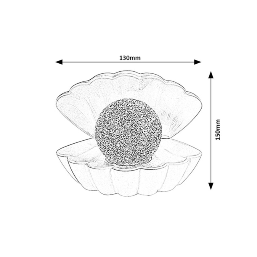 Rabalux - Lâmpada decorativa LED/0,8W/3xAAA