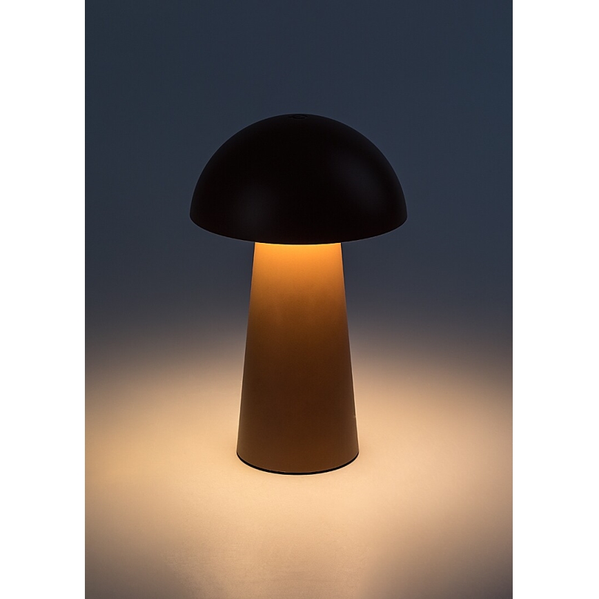 Rabalux - Lâmpada exterior recarregável tátil LED regulável LED/1,5W/5V IP44 1200 mAh USB castanha