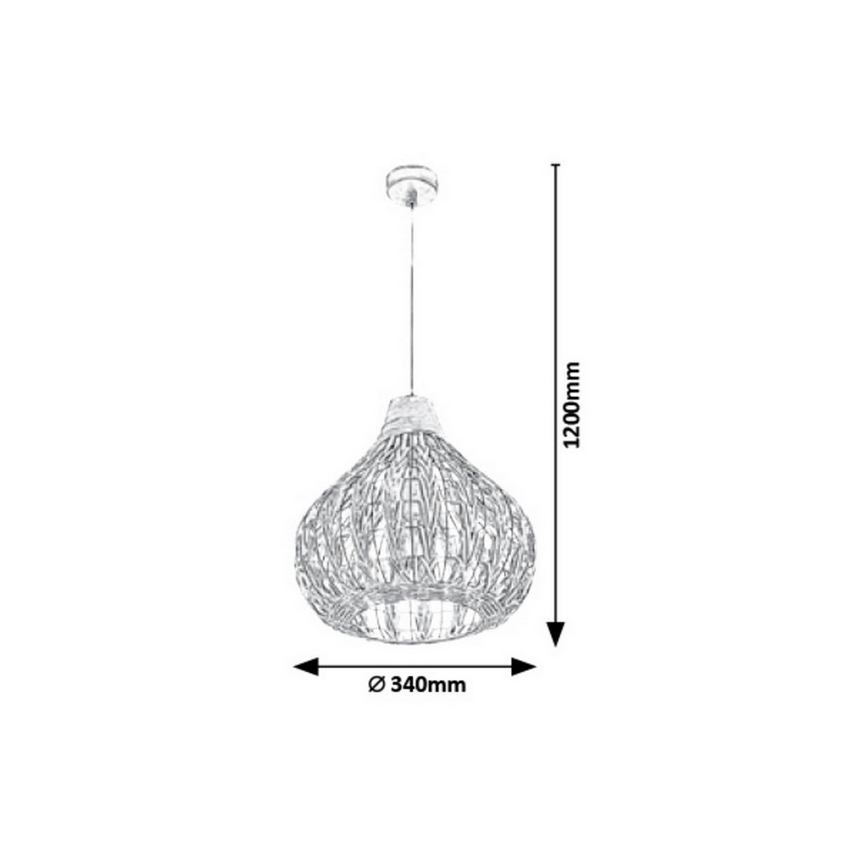 Rabalux - Candelabro num fio 1xE27/40W/230V