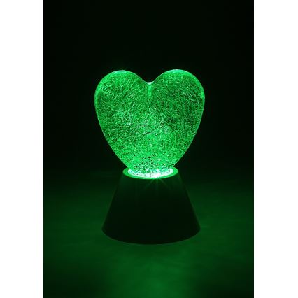 Rabalux - Lâmpada decorativa LED LED/0,8W/3xAA em forma de coração