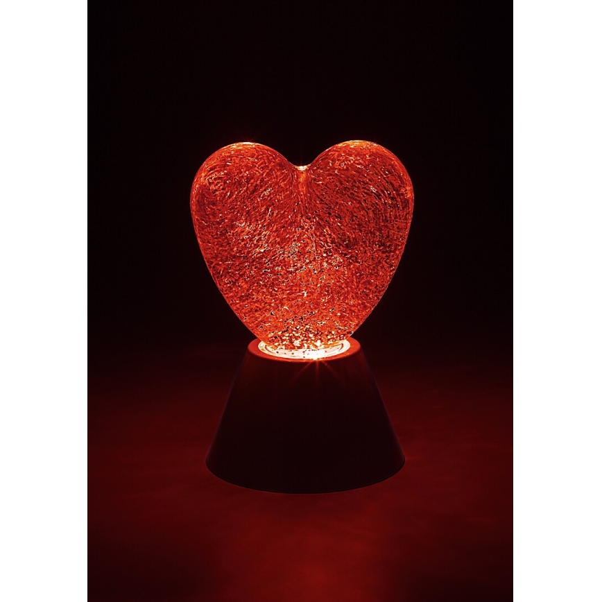 Rabalux - Lâmpada decorativa LED LED/0,8W/3xAA em forma de coração