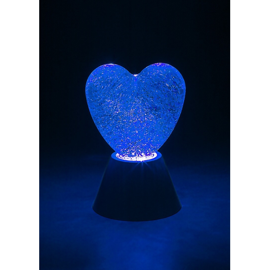 Rabalux - Lâmpada decorativa LED LED/0,8W/3xAA em forma de coração