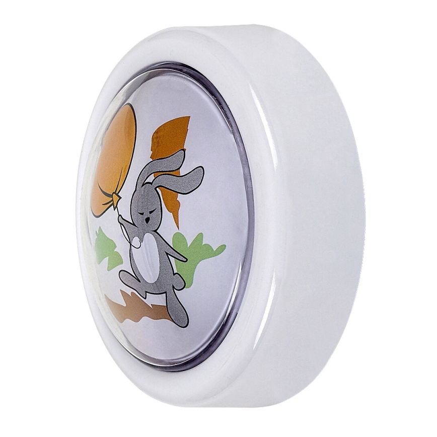 Rabalux - Iluminação noturna de criança LED LED/0,3W/2xAA 6000K