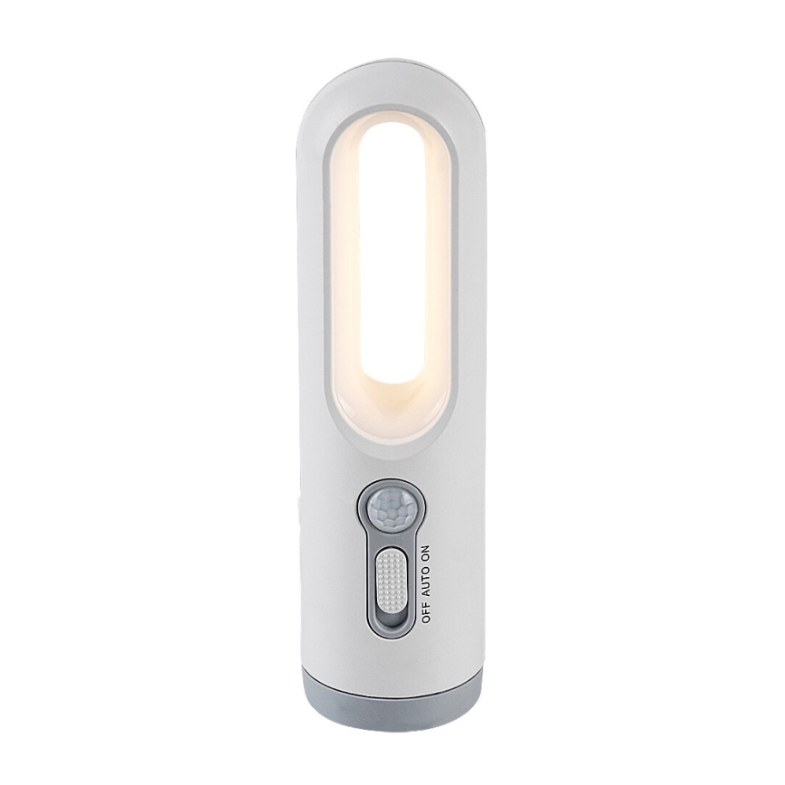 Rabalux - Candeeiro portátil recarregável LED com sensor LED/0,8W/3,7V 3000/7000K