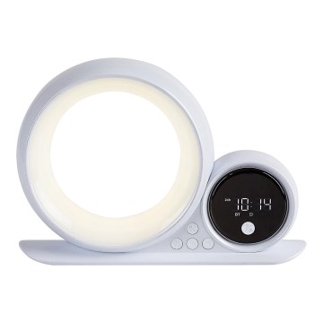 Rabalux 76109 - Candeeiro de mesa LED RGB com colunas WAKEWAY LED/5W/230V