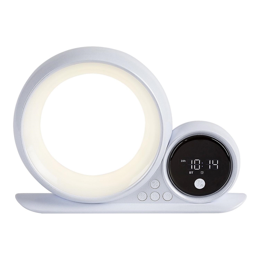 Rabalux 76109 - Candeeiro de mesa LED RGB com colunas WAKEWAY LED/5W/230V