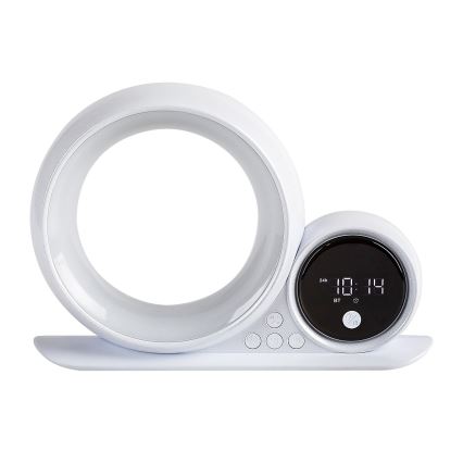 Rabalux 76109 - Candeeiro de mesa LED RGB com colunas WAKEWAY LED/5W/230V