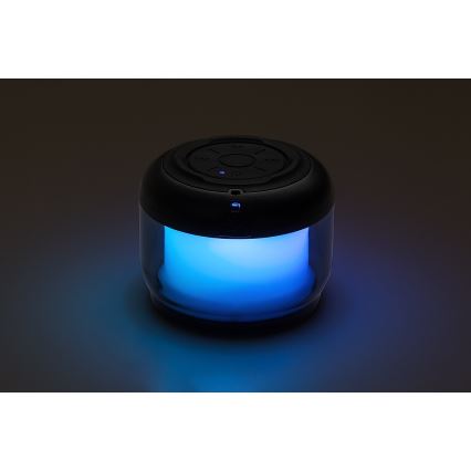 Rabalux - Candeeiro de mesa RGB com coluna RGB/3W/3,7V 500mAh
