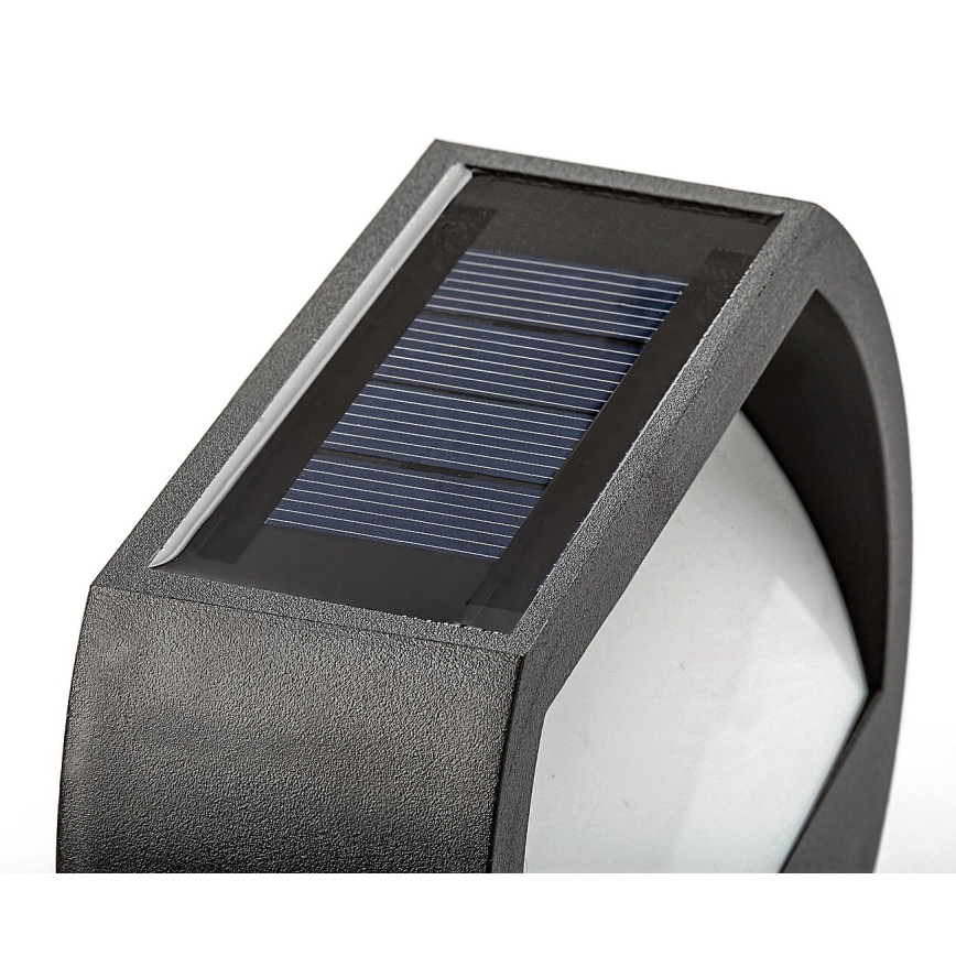 Rabalux - Iluminação solar LED com sensor LED/0,5W/1,2V IP44