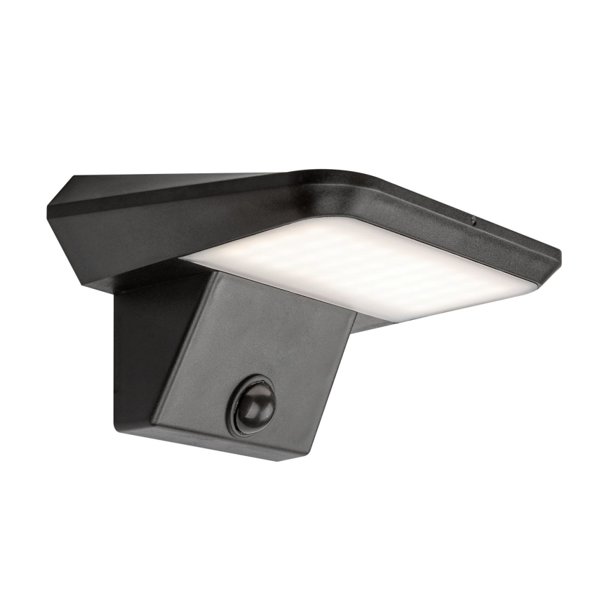 Rabalux - Iluminação solar LED com sensor LED/10W/3,7V IP44 1200 mAh