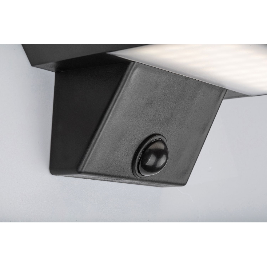 Rabalux - Iluminação solar LED com sensor LED/10W/3,7V IP44 1200 mAh