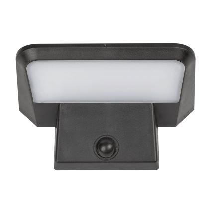 Rabalux - Iluminação solar LED com sensor LED/10W/3,7V IP44 1200 mAh