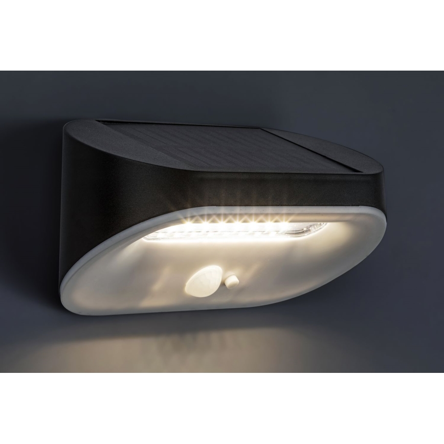 Rabalux - Iluminação solar LED com sensor LED/3,2W/3,7V IP44