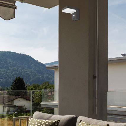 Rabalux - Iluminação solar LED com sensor LED/6W/3,7V IP44